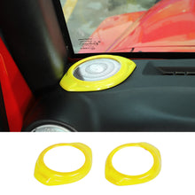 For 2015-2017 Jeep Wrangler JK JKU A Pillar Speaker Trim Cover RT-TCZ
