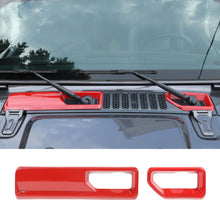 For 2018+ Jeep Wrangler JL JLU Exterior Cover Trim Full Set Available Separately Red RT-TCZ