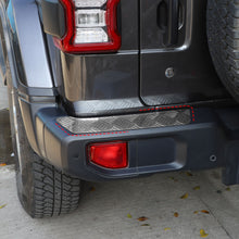 For 2018+ Jeep Wrangler JL Exterior Rear Bumper Protector Sill Plate Trim Cover (2 pcs) RT-TCZ