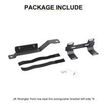 For 2007-2018 Jeep Wrangler JK Fire Extinguisher Bracket Under Driver Front Seat Mount Holder RT-TCZ