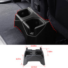 For 2018+ Jeep Wrangler JL JLU, Gladiator JT Rear Seat Cup Holder Floor Console Mounted Drink Holders Storage Box RT-TCZ