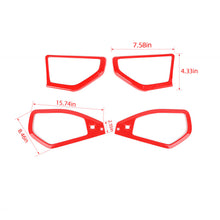 For 2024+ Jeep Wrangler JL & Gladiator JT A-Pillar & Top Roof mount Speaker Decor Ring Trim RT-TCZ