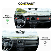 For 2018+ Jeep Wrangler JL / Gladiator JT 4 x Dashboard Air Conditioning Vent Trim Cover Aluminium Alloy RT-TCZ