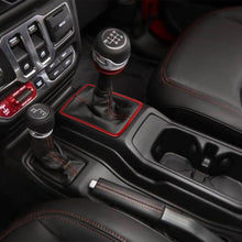 For 2018+ Jeep Wrangler JL & Gladiator JT Interior Center Console Gear Shift Trim Ring Cover RT-TCZ