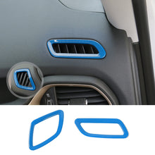 For 2016+ Jeep Renegade Dashboard Front Air Vent Outlet Ring Cover Trim RT-TCZ