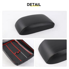 For 2011-2018 Jeep Wrangler JK Center Consol Armrest Box Pad Leather Cover Trim RT-TCZ