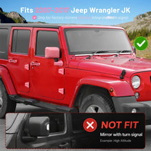 For 2007-2018 Jeep Wrangler JK 4 Door 71 x Car Door, Wiper, Hood , Rearview Mirror & Tow Hook Decoration Cover Kit—Exterior Trim Kit RT-TCZ