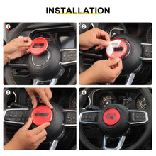 For 2018+ For Jeep Wrangler JL & Gladiator JT Interior Car Console Steering Wheel Center Panel Cover Trim RT-TCZ