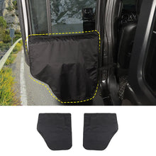 For 07+ Jeep Wrangler JK JL JT /14+ Cherokee /16+Renegade/11-20 Grand Cherokee/17+ Compass Pet Dog Scuff Cover Mat Car Door Guard Catch Catcher RT-TCZ