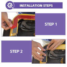 For 1997-2006 Jeep Wrangler TJ 4M Car Roof Soft Rubber Pad Strip Protector Cover RT-TCZ