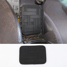 For 1997-2006 Jeep Wrangler TJ Armrest Box Hanging Elastic Grid Woven Storage Tactical Molle Panel RT-TCZ