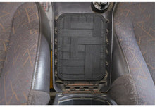For 1997-2006 Jeep Wrangler TJ Armrest Box Hanging Elastic Grid Woven Storage Tactical Molle Panel RT-TCZ