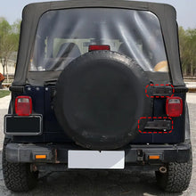 For 1997-2006 Jeep Wrangler TJ Black Tailgate Back Door Hinge Mount（2 pcs） RT-TCZ
