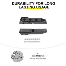 For 1997-2006 Jeep Wrangler TJ Black Tailgate Back Door Hinge Mount（2 pcs） RT-TCZ