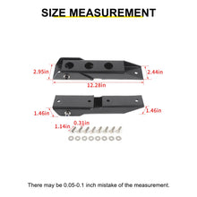 For 1997-2006 Jeep Wrangler TJ Black Tailgate Back Door Hinge Mount（2 pcs） RT-TCZ