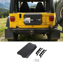 For 1997-2006 Jeep Wrangler TJ Black Tailgate Expansion Panel Cargo Mount Bracket （3 pcs） RT-TCZ
