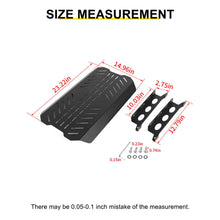 For 1997-2006 Jeep Wrangler TJ Black Tailgate Expansion Panel Cargo Mount Bracket （3 pcs） RT-TCZ
