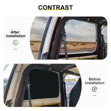 For 1997-2006 Jeep Wrangler TJ Car Rear Window Heat Insulation Cotton Cover Pad（2 pcs） RT-TCZ