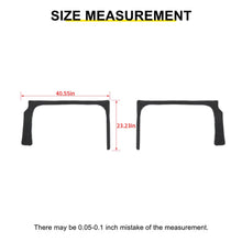 For 1997-2006 Jeep Wrangler TJ Car Rear Window Heat Insulation Cotton Cover Pad（2 pcs） RT-TCZ