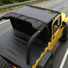 For 1997-2006 Jeep Wrangler TJ Car Top Roof Cover Soft Sunshade Leather Black RT-TCZ