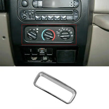 For 1997-2006 Jeep Wrangler TJ Center Console Air Condition Switch Button Frame Trim Cover RT-TCZ