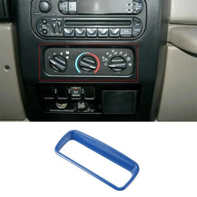 For 1997-2006 Jeep Wrangler TJ Center Console Air Condition Switch Button Frame Trim Cover RT-TCZ
