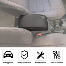 For 1997-2006 Jeep Wrangler TJ Center Console Armrest Box Pad Cloth Cover Black RT-TCZ