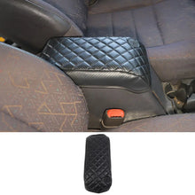 For 1997-2006 Jeep Wrangler TJ Center Console Armrest Box Pad Leather Cover RT-TCZ