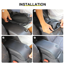 For 1997-2006 Jeep Wrangler TJ Center Console Armrest Box Pad Leather Cover RT-TCZ