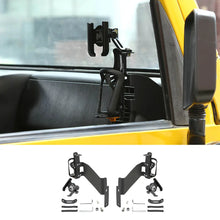 For 1997-2006 Jeep Wrangler TJ Center Console Dashboard Drink Cup Phone Holder Mount Rack Bracket (2 pcs) RT-TCZ