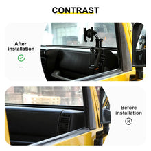 For 1997-2006 Jeep Wrangler TJ Center Console Dashboard Drink Cup Phone Holder Mount Rack Bracket (2 pcs) RT-TCZ