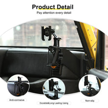 For 1997-2006 Jeep Wrangler TJ Center Console Dashboard Drink Cup Phone Holder Mount Rack Bracket (2 pcs) RT-TCZ