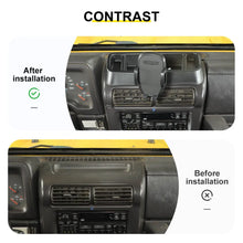 For 1997-2006 Jeep Wrangler TJ Center Console Phone Holder Dash Mount with Storage Tray (2 pcs) RT-TCZ