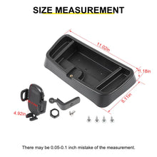 For 1997-2006 Jeep Wrangler TJ Center Console Phone Holder Dash Mount with Storage Tray (2 pcs) RT-TCZ