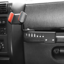 For 1997-2006 Jeep Wrangler TJ Copilot Armrest Phone Holder Stand Mount Bracket RT-TCZ