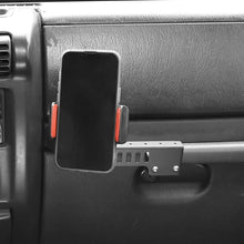 For 1997-2006 Jeep Wrangler TJ Copilot Armrest Phone Holder Stand Mount Bracket RT-TCZ