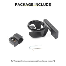 For 1997-2006 Jeep Wrangler TJ Copilot Handle Cup Bottle Holder Mount Bracket RT-TCZ