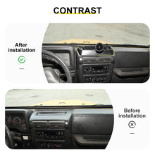 For 1997-2006 Jeep Wrangler TJ Dash Console Storage Tray with Magnetic Wireless Charging Phone Mount Holder（5 pcs） RT-TCZ