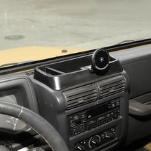For 1997-2006 Jeep Wrangler TJ Dash Console Storage Tray with Magnetic Wireless Charging Phone Mount Holder（5 pcs） RT-TCZ