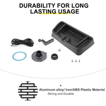 For 1997-2006 Jeep Wrangler TJ Dash Console Storage Tray with Magnetic Wireless Charging Phone Mount Holder（5 pcs） RT-TCZ