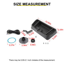 For 1997-2006 Jeep Wrangler TJ Dash Console Storage Tray with Magnetic Wireless Charging Phone Mount Holder（5 pcs） RT-TCZ