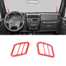 For 1997-2006 Jeep Wrangler TJ Dashboard Air Conditioner Vent Trim Cover Ring RT-TCZ