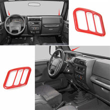 For 1997-2006 Jeep Wrangler TJ Dashboard Air Conditioner Vent Trim Cover Ring RT-TCZ