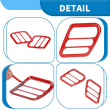 For 1997-2006 Jeep Wrangler TJ Dashboard Air Conditioner Vent Trim Cover Ring RT-TCZ