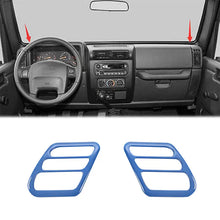 For 1997-2006 Jeep Wrangler TJ Dashboard Air Conditioner Vent Trim Cover Ring RT-TCZ