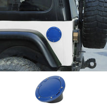 For 1997-2006 Jeep Wrangler TJ Door Fuel Filler Tank Gas Cap Cover Aluminum RT-TCZ