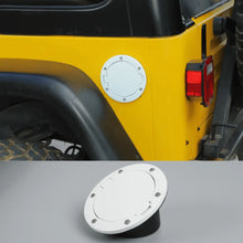 For 1997-2006 Jeep Wrangler TJ Door Fuel Filler Tank Gas Cap Cover Aluminum RT-TCZ