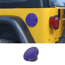 For 1997-2006 Jeep Wrangler TJ Door Fuel Filler Tank Gas Cap Cover Aluminum RT-TCZ