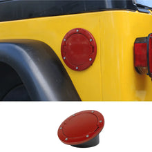 For 1997-2006 Jeep Wrangler TJ Door Fuel Filler Tank Gas Cap Cover Aluminum RT-TCZ