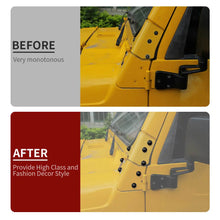 For 1997-2006 Jeep Wrangler TJ Exterior A-Pillar Screw Protection Cover Trim RT-TCZ